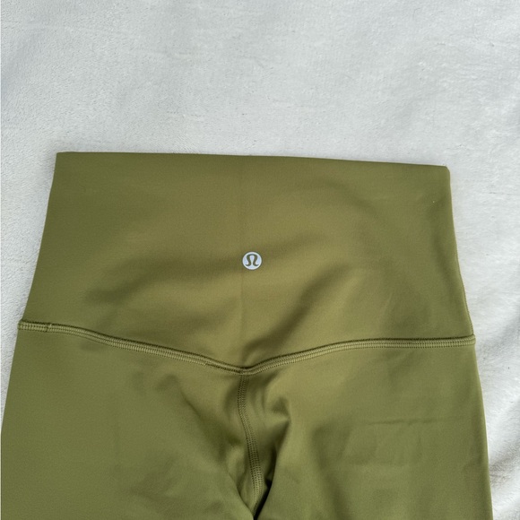 NWOT Lululemon Athletica Align High-Rise  25” Bronze Green Leggings size 4 - Picture 10 of 10